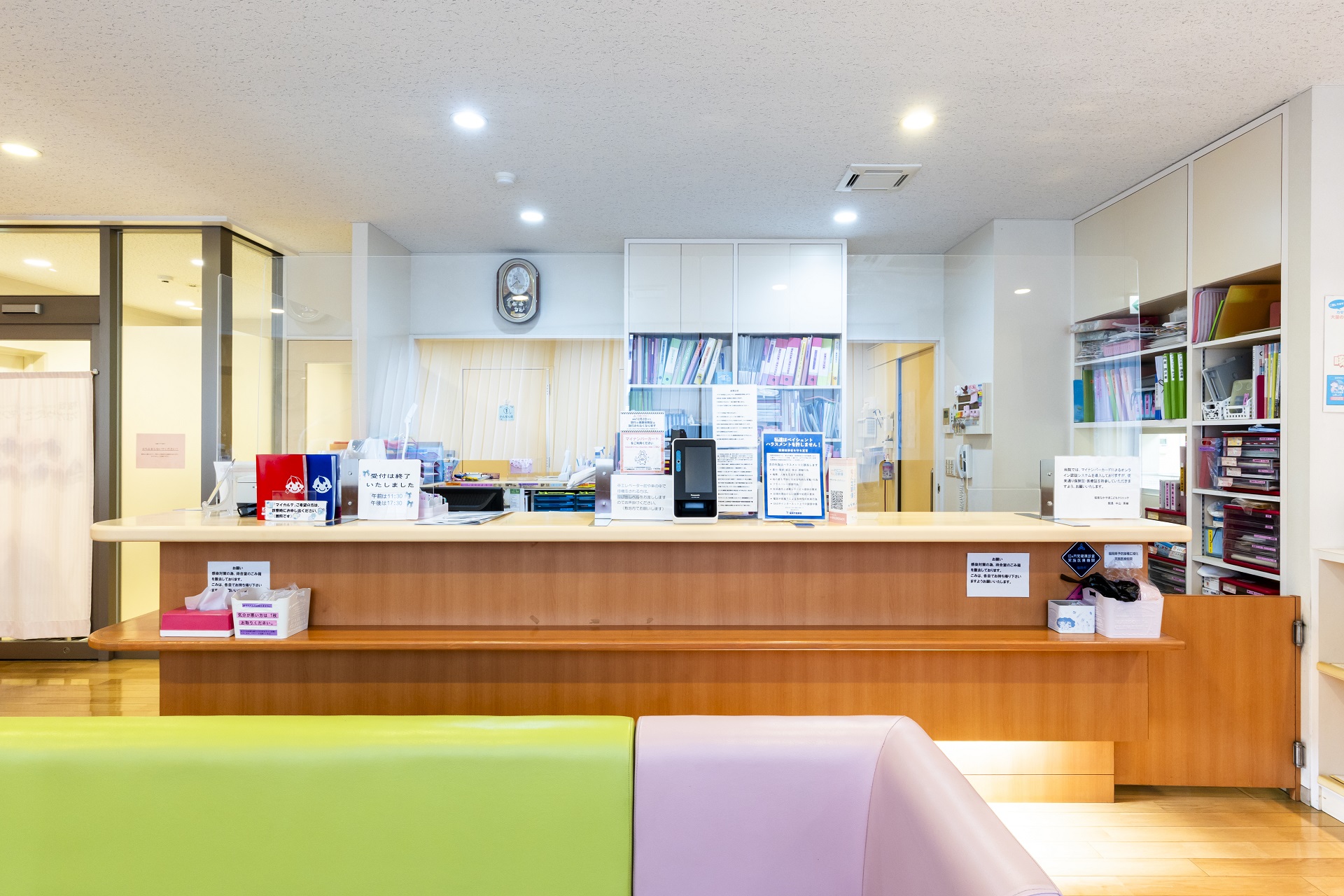 小児科全般のことはもちろん、ご家族の方の診療も可能です。