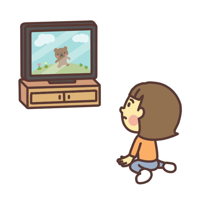 当院の待合室にはテレビを置いていません